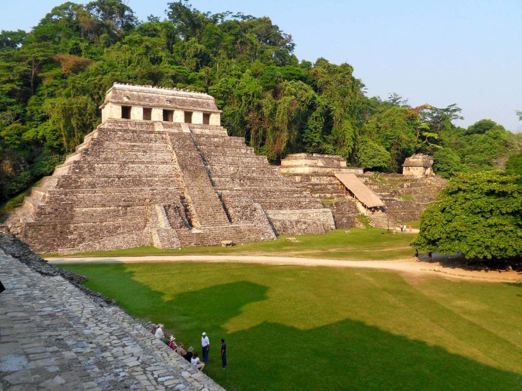 Palenque Temple of the Inscriptions Chiapas Mexico